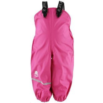 CeLaVi Regnbukser m. Seler - PU - Pink