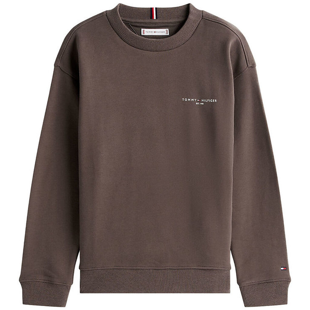 Tommy Hilfiger Sweatshirt - Mini Corp - Black Walnutbrown