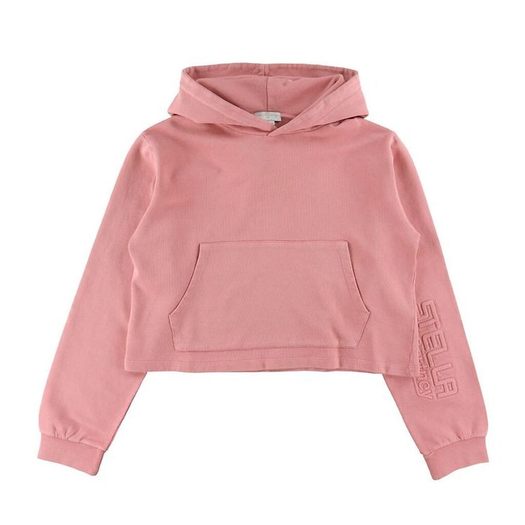 Stella McCartney Kids Hættetrøje - Cropped - Pink