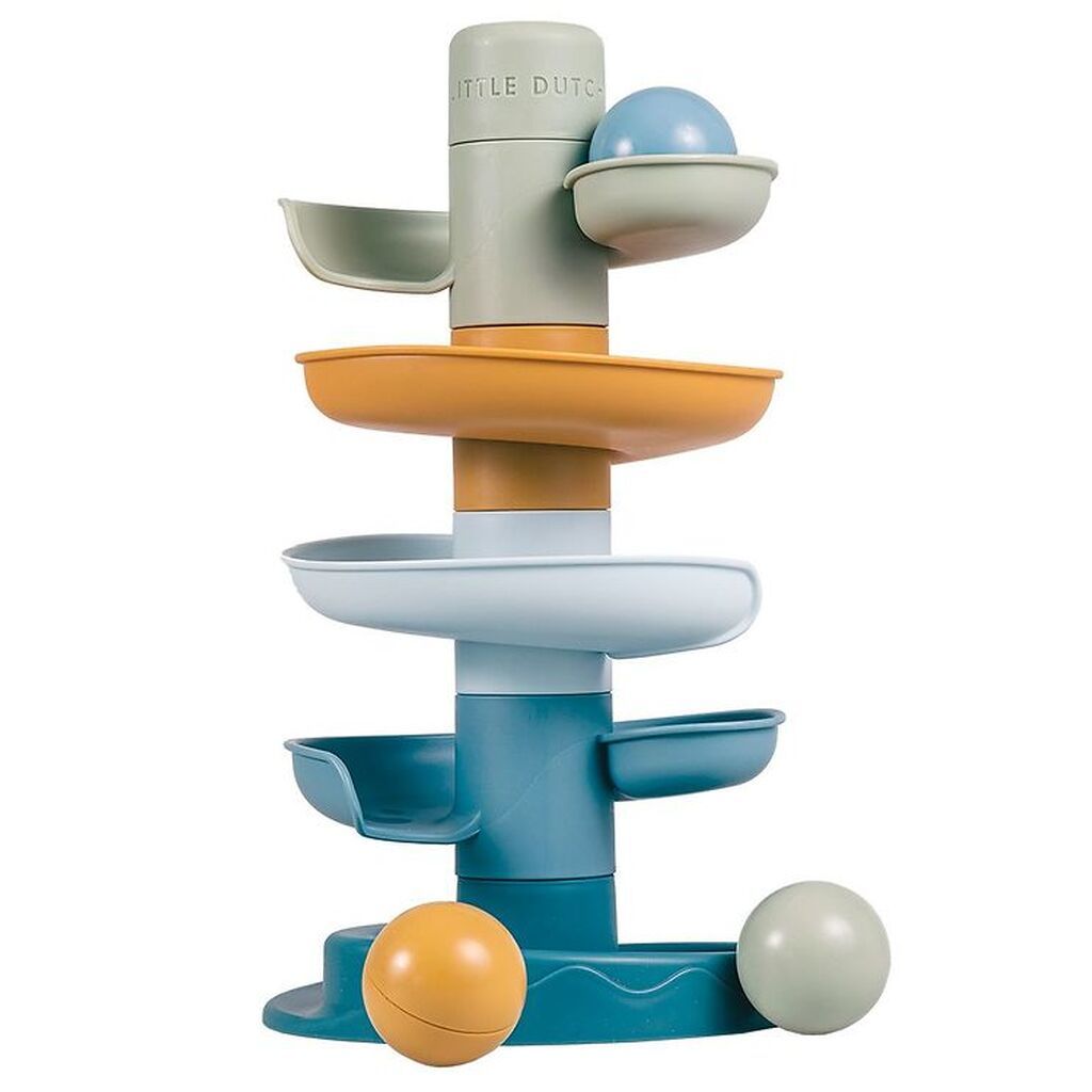 Little Dutch Kuglebane - Spiraltårn - Blå