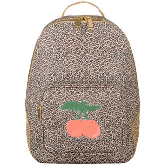 Jeune Premier Rygsæk - New Bobbie - 20L - Leopard Kirsebær