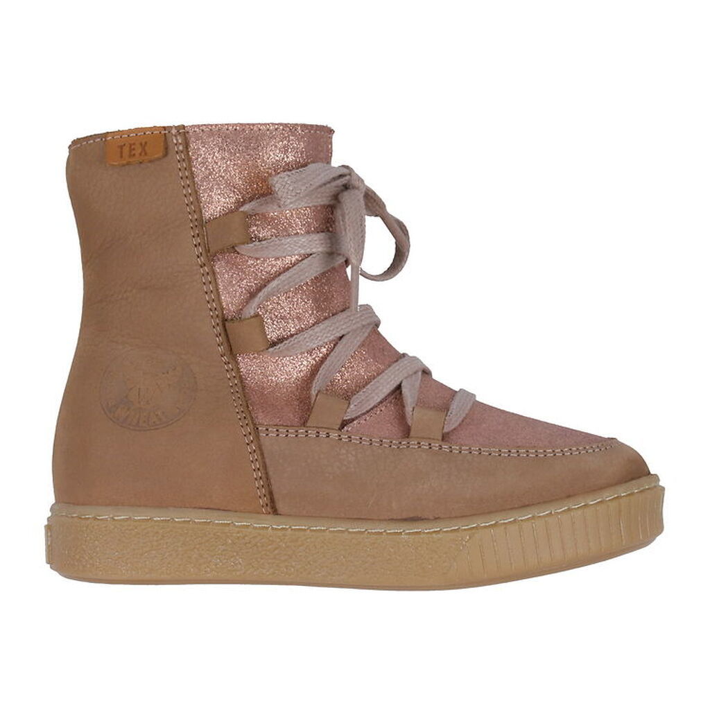 Wheat Vinterstøvler - Woolie - Tex - Rose Down m. Glimmer