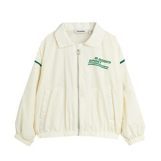 Mini Rodini Jakke - Weight Lifting - Offwhite