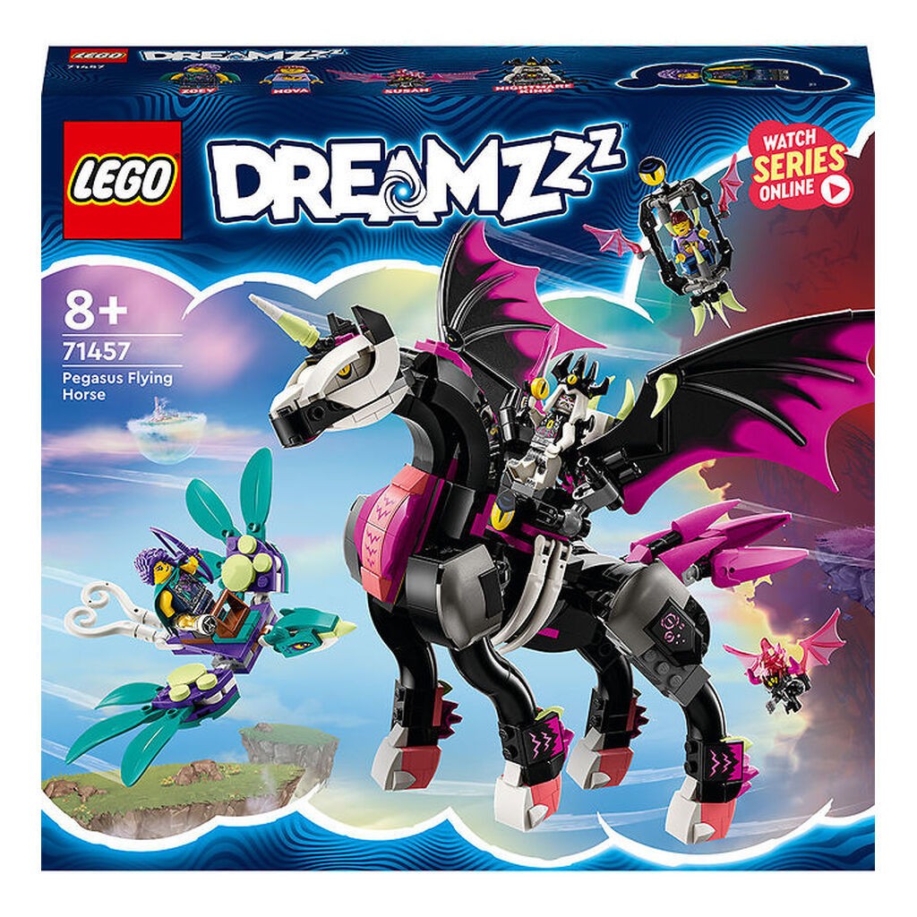 LEGOÂ® DREAMZzz - Flyvende Pegasus-hest 71457 - 482 Dele