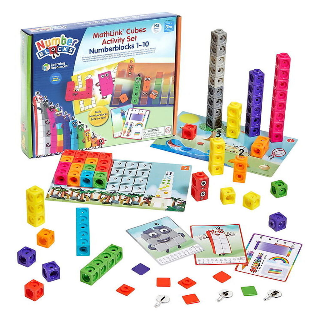 Learning Resources Legetøj - MathLink Cubes - Numberblocks 1-10