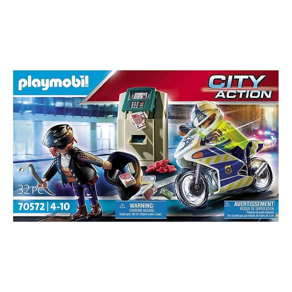 Playmobil City Action - Politimotorcykel: F... - 70572 - 32 Dele