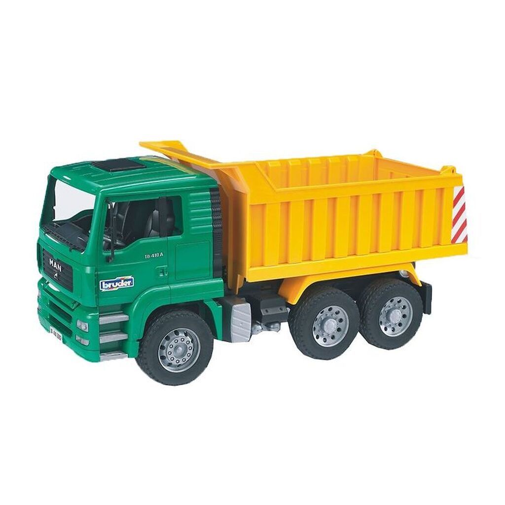 Bruder Lastbil - MAN TGA m. Tiplad - 02765