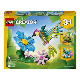 LEGOÂ® Creator - Vilde Dyr: Farverig Kolibri 31384 - 3-i-1 - 312