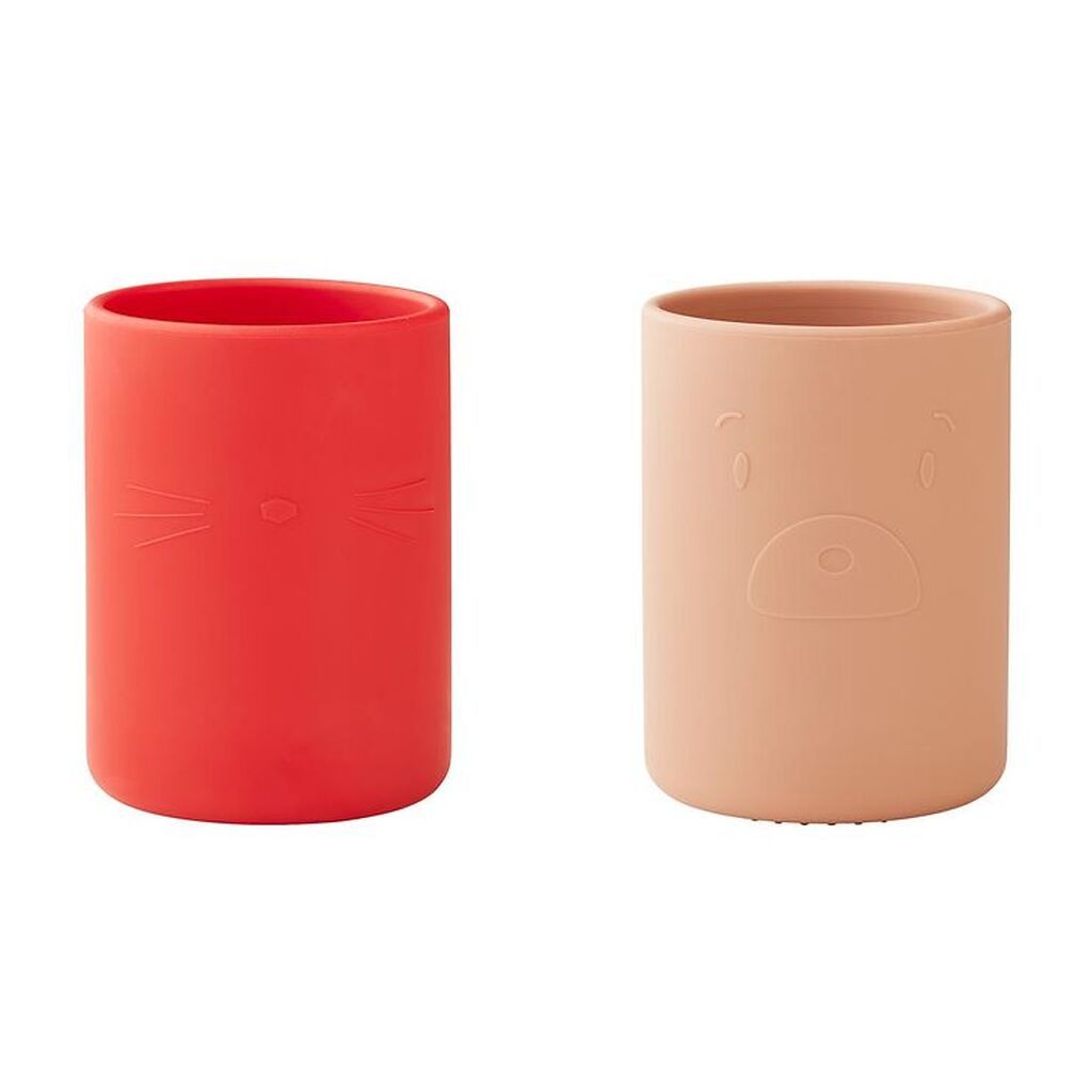 Liewood Kopper - 2-pak - Ethan - Apple Red/Tuscany Rose Mix