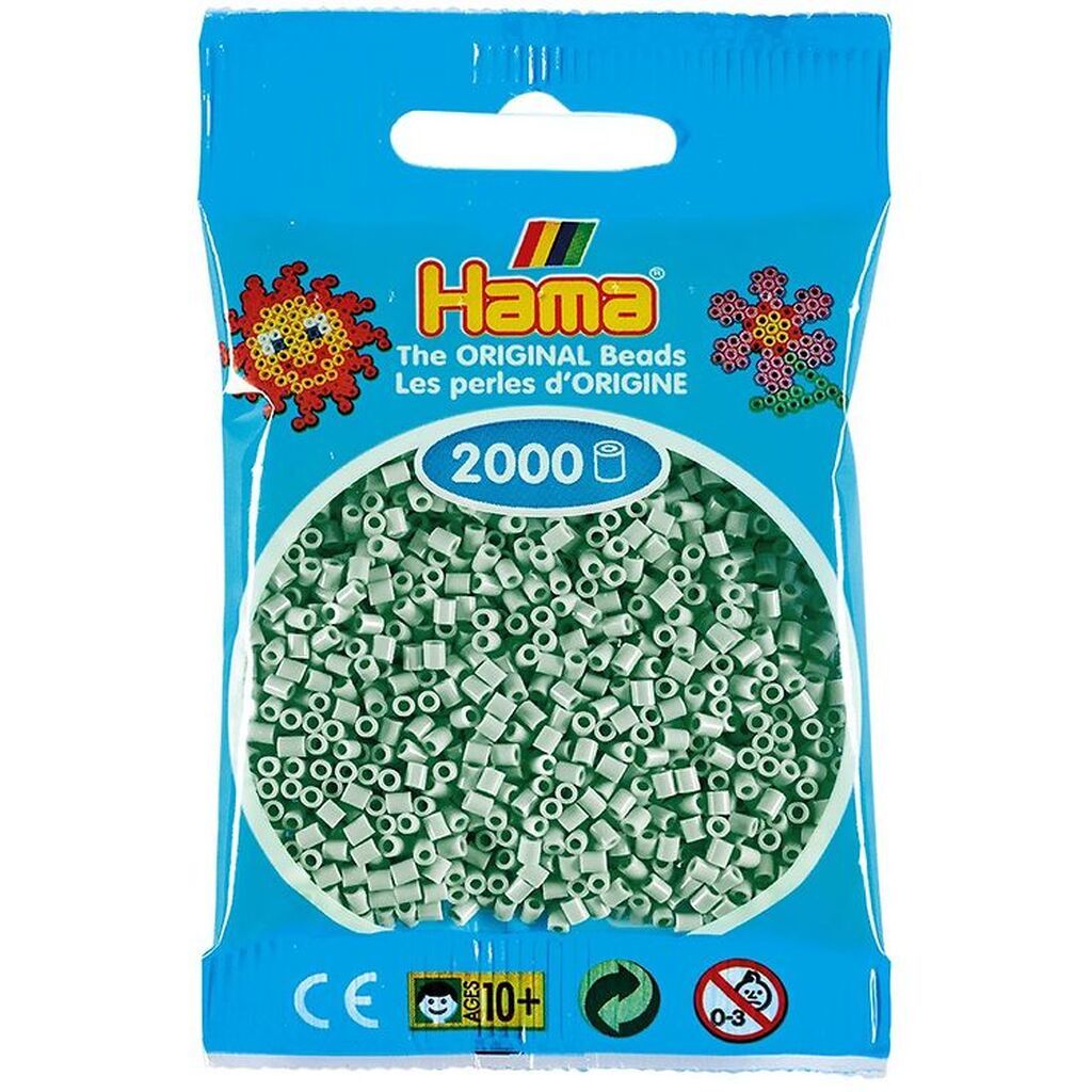 Hama Mini Perler - 2000 stk. - Ekualyptus