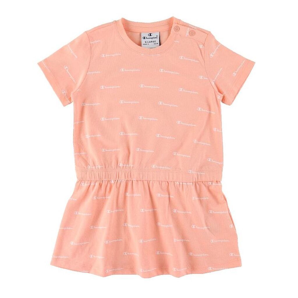 Champion Kjole - Koral/Hvid