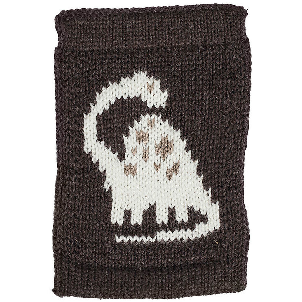 Smallstuff Strikket Flag - Dinosaur - Natur Motiv