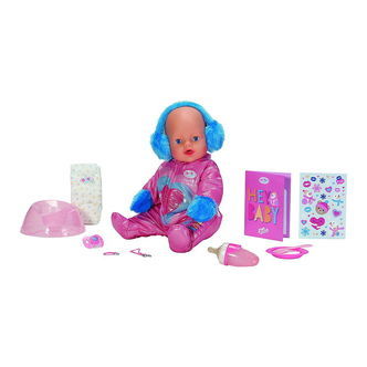 BABY Born Dukke - Emma - 43 cm - 10 Funktioner