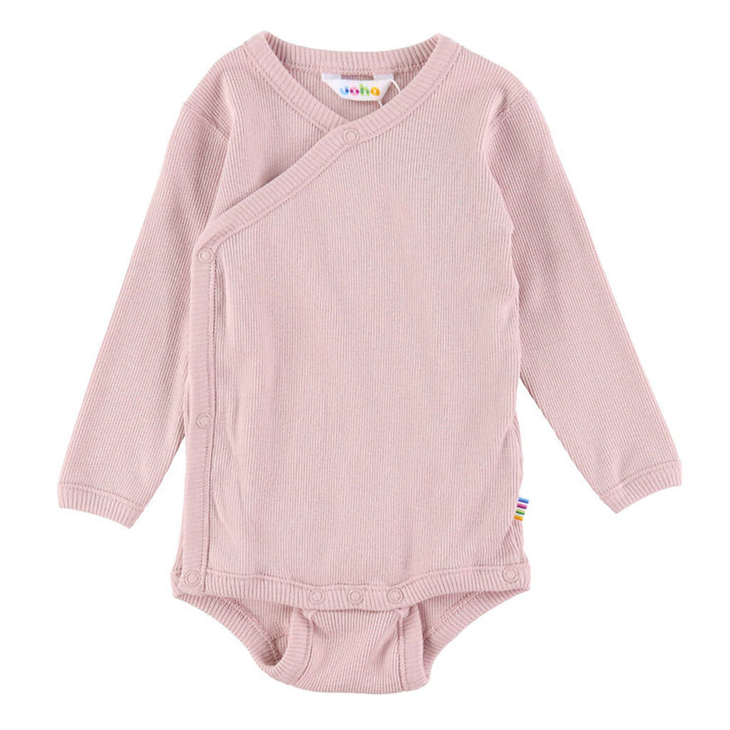 Joha Slå om Body l/æ - Rib - Støvet Rosa