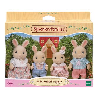 Sylvanian Families - Milk Rabbit Family - 5706