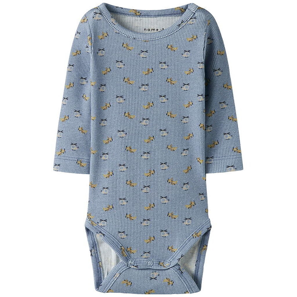 Name It Body l/æ - Rib - NbmKoalkab - Dusty Blue