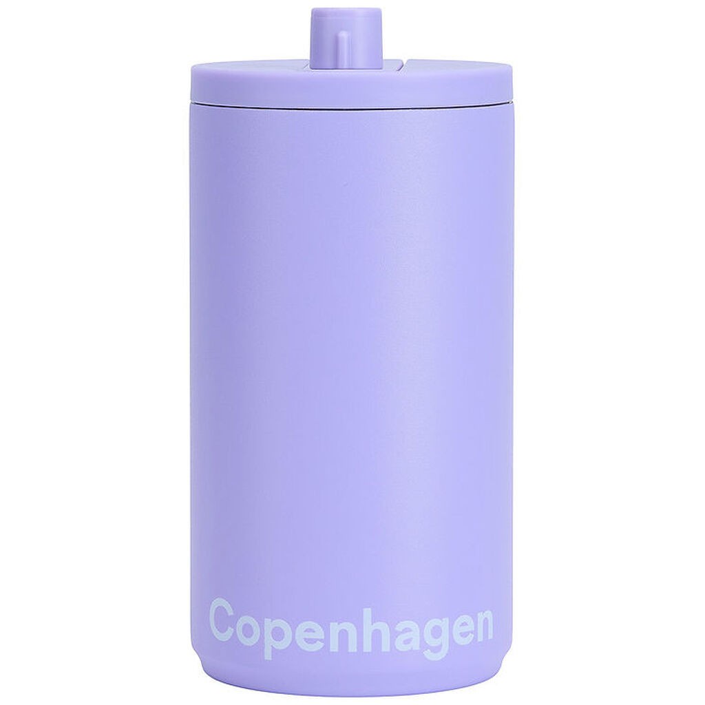 Design Letters Termokrus - Travel - Copenhagen - 350 ml - Blå