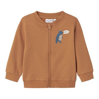 Name It Sweatcardigan - NbmVonne - Almond/Bear