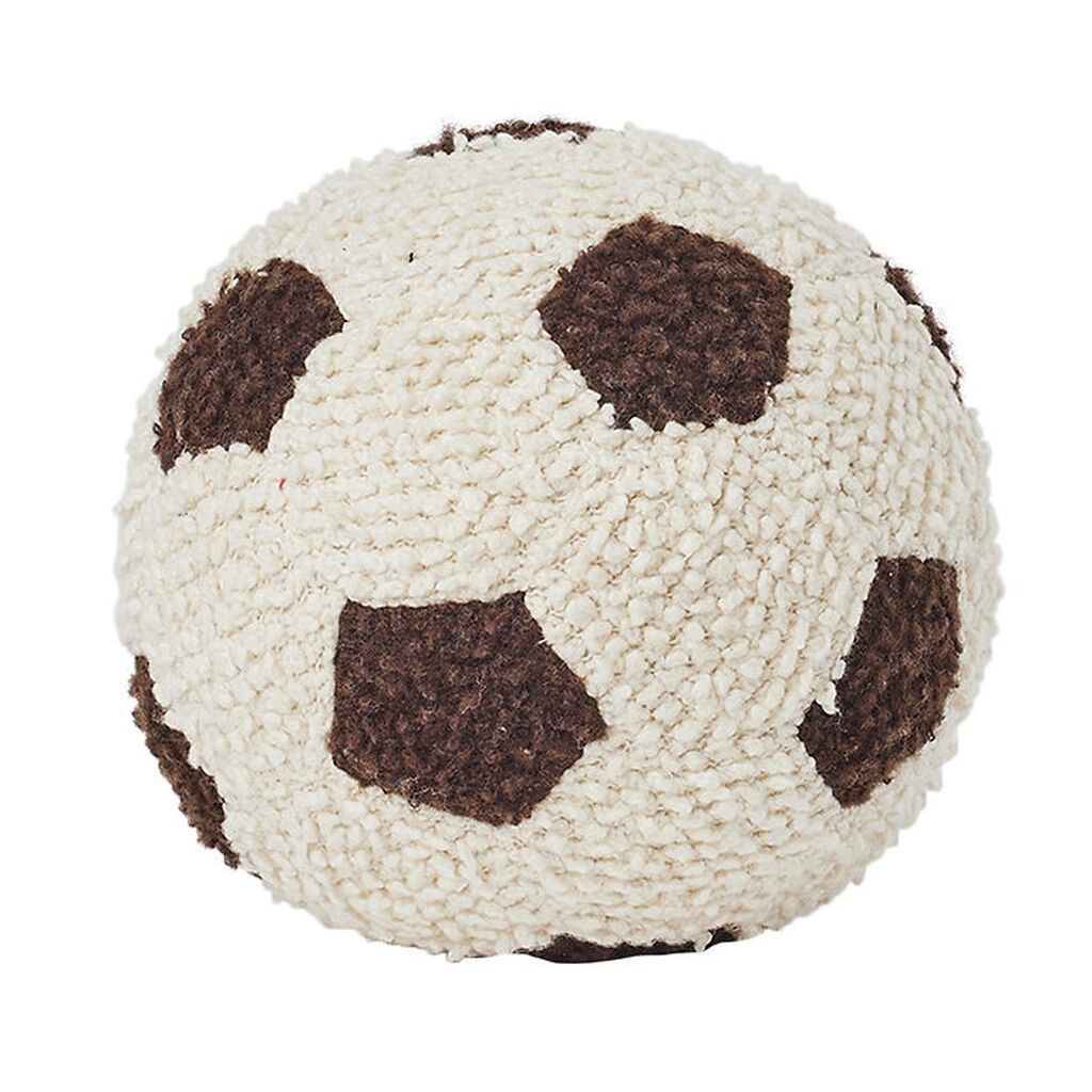 Smallstuff Fodbold - Strik - Off White/Brown