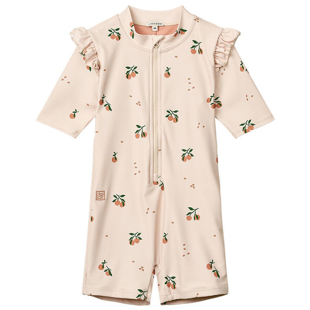 Liewood Badeheldragt - Amel - Peach/Sea Shell