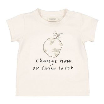 MarMar T-shirt - Charity - Off White m. Print