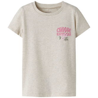 Name it T-shirt - NnfDartiana - Peyote Melange