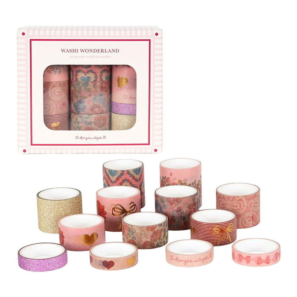 Konges Sløjd Dekorationstape - 13 stk. - Washi Wonderland