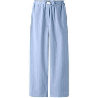 LMTD Bukser - NlfHelles - Poplin - Heather/White Alyssum