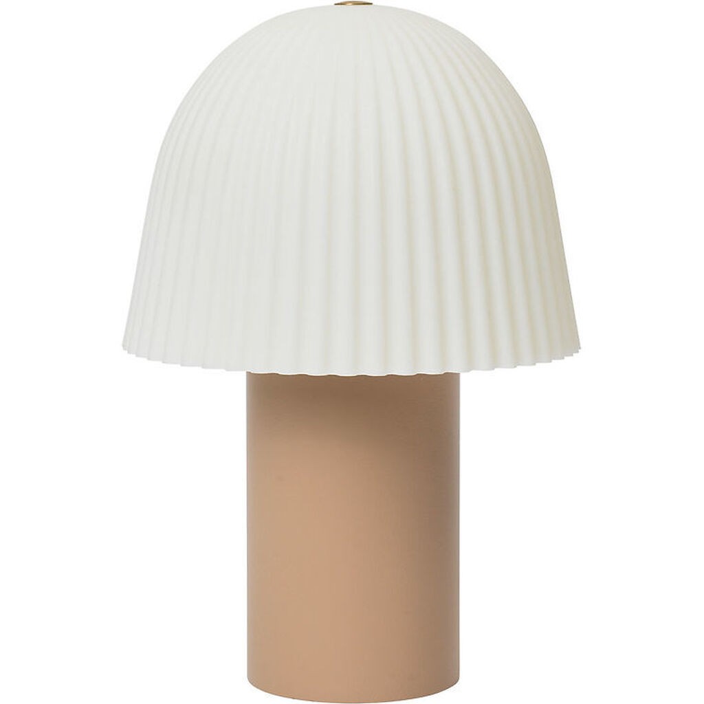 Ferm Living Lampe - Bærbar - Rosa/Hvid