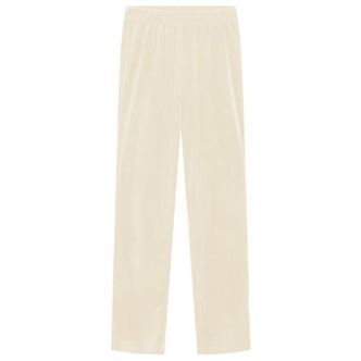 Grunt Bukser - Melis - Velour - Cream White