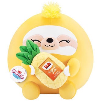 Snackles Bamse - 50 cm - Dovendyret Sandy m. Tropical Gold