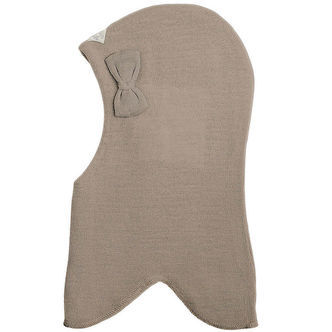 Racing Kids Elefanthue - Uld/Bomuld - 2-lags - Havre m. Sløjfe