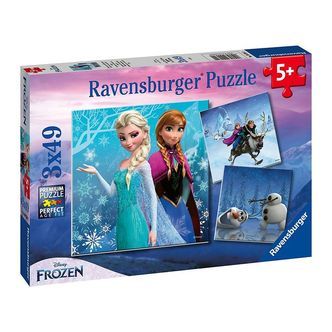 Ravensburger Puslespil - 3x49 Brikker - Winter Adventures