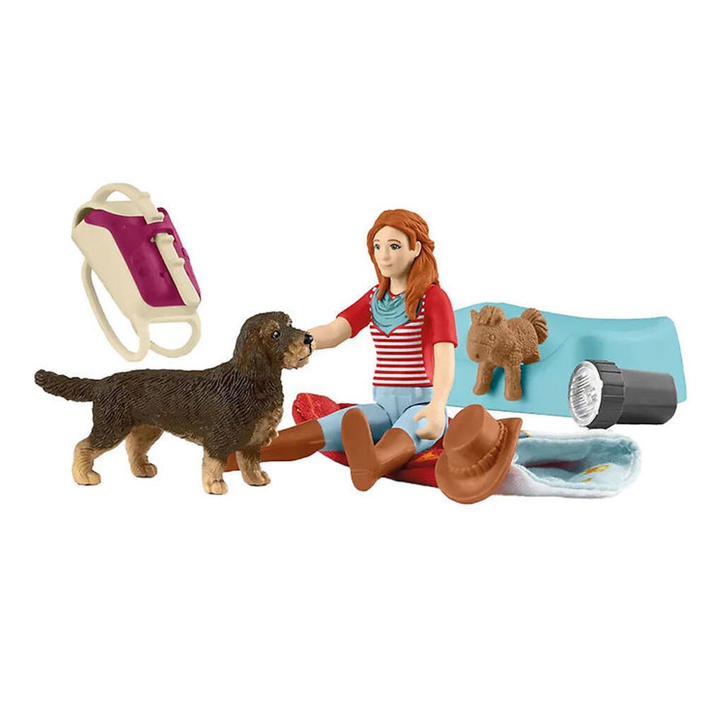 Schleich Overnatning Med Hannah - 42748 - 11 Dele