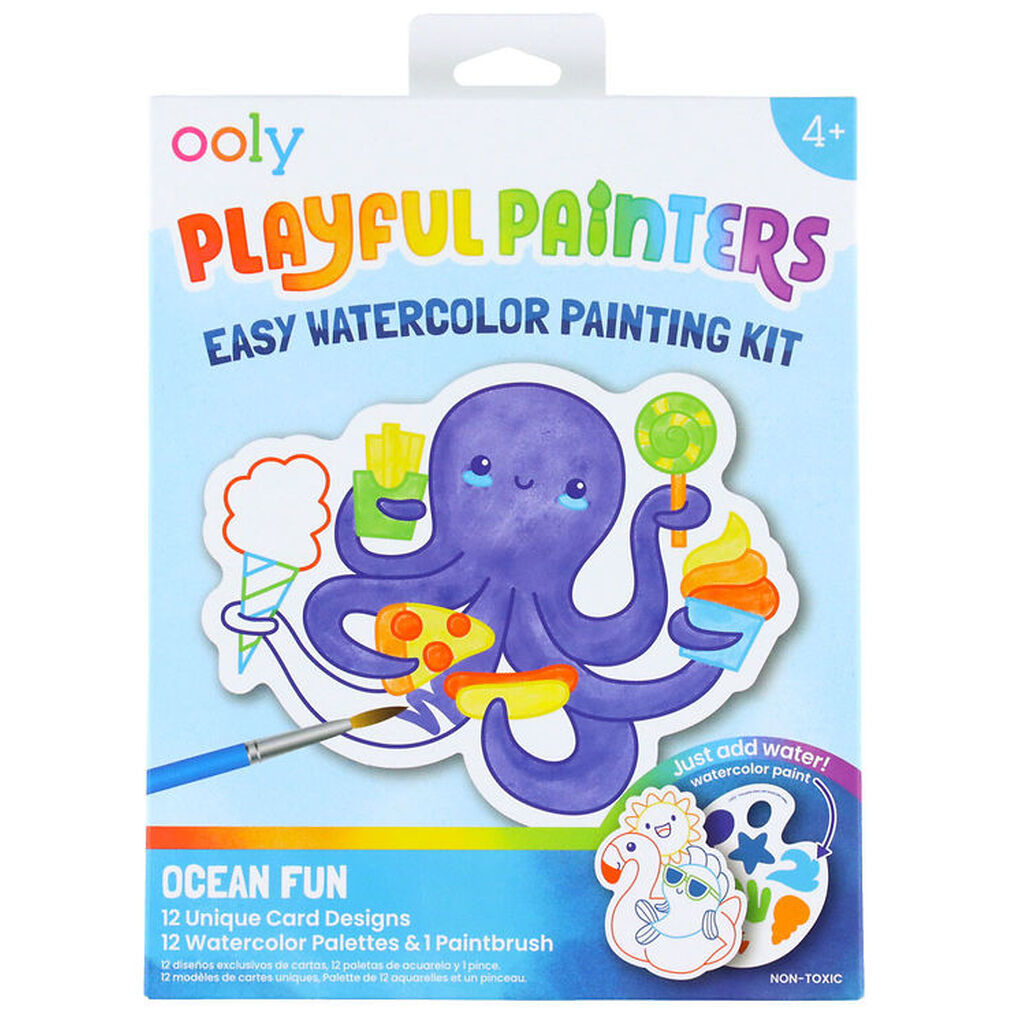 Ooly Vandfarver - Playful Painters - Ocean Pals