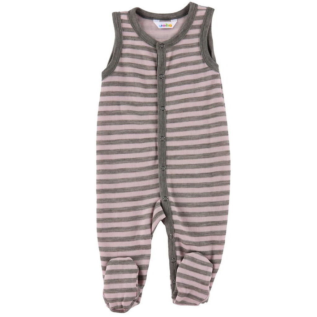 Joha Sparkedragt - Uld - Grå/Rosa