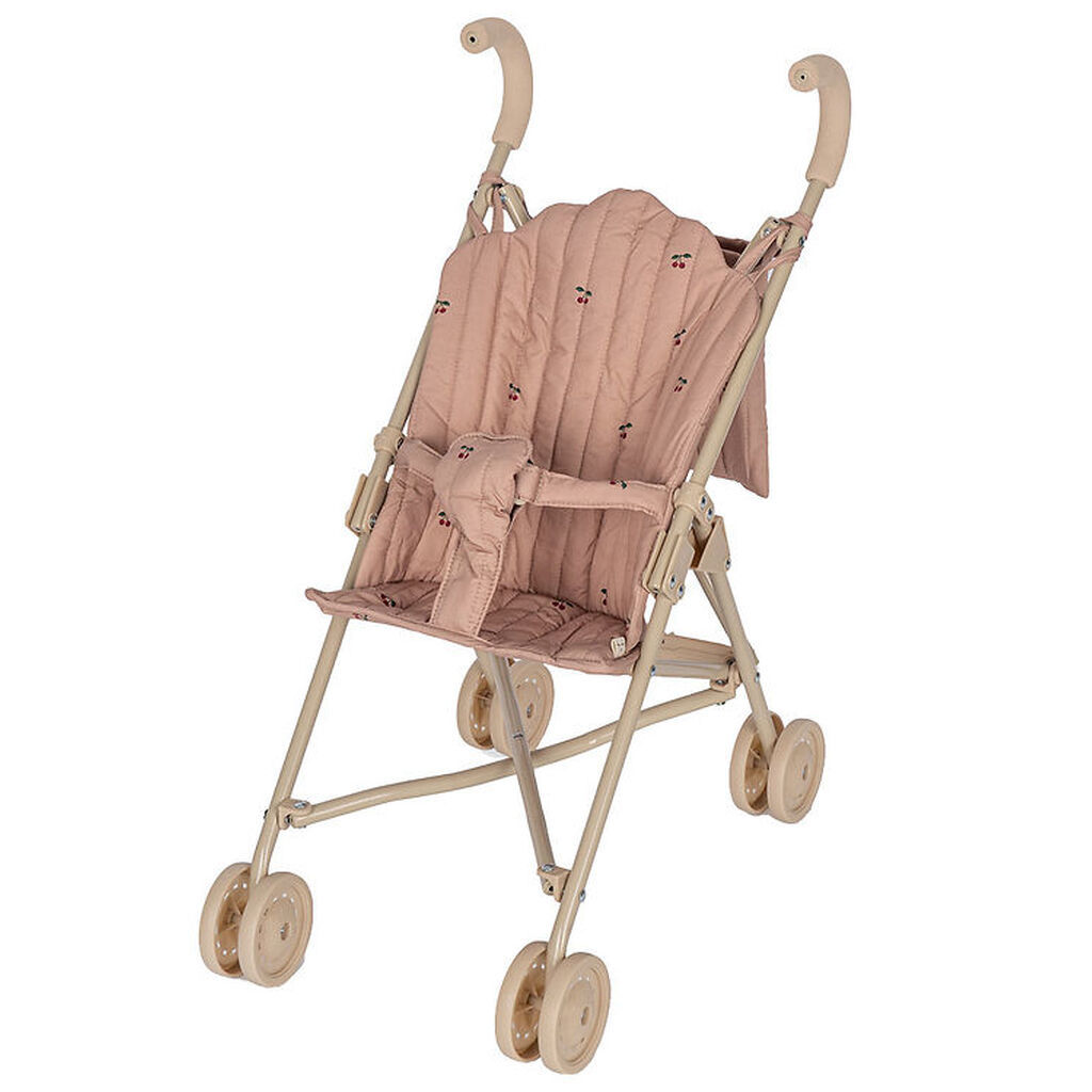 Konges Sløjd Dukkeklapvogn - Cherry Blush