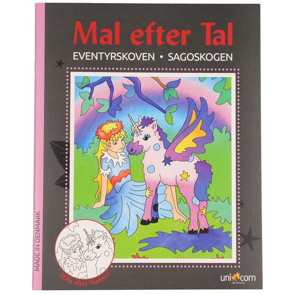 Mandalas Malebog - Mal efter Tal - Eventyrskoven