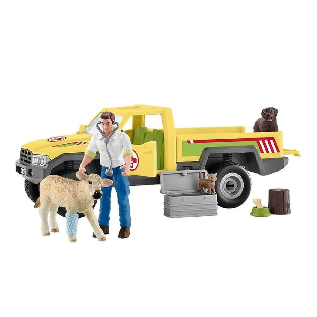 Schleich Farm World - Dyrlægebesøg På Gården 42503
