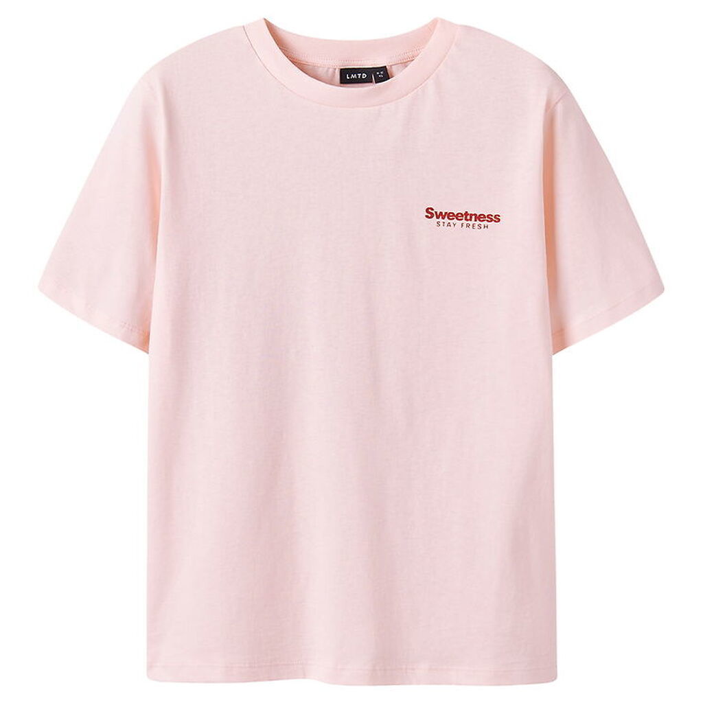 LMTD T-shirt - NlfCherry - Crystal Pink