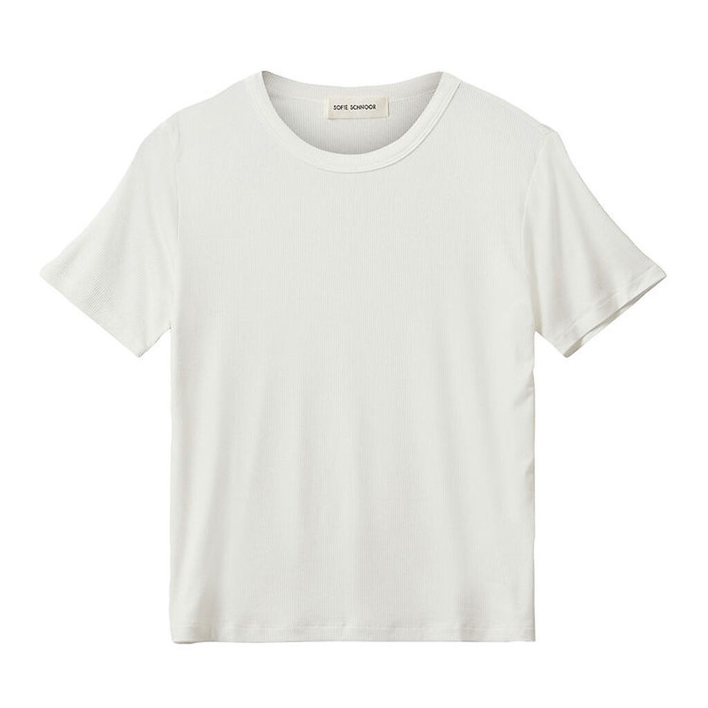 Sofie Schnoor T-shirt - Nataliasy - Rib - Hvid