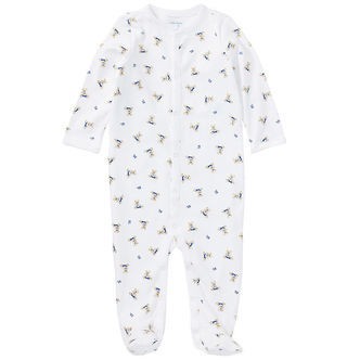 Polo Ralph Lauren Heldragt - Core Replen - Hvid/Blå m. Bamser