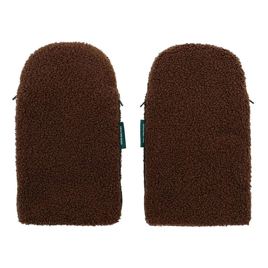 KongWalther Barnevognshandsker - Østerbro - Chocolate brown tedd