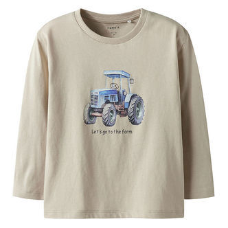 Name It Bluse - NmmLudde - Peyote m. Traktor