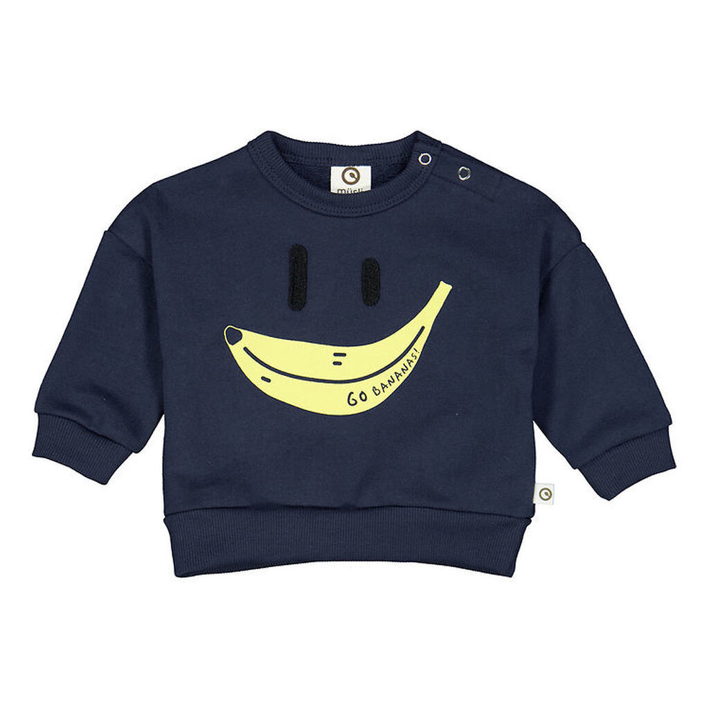 Müsli Sweatshirt - Banana - Night Blue