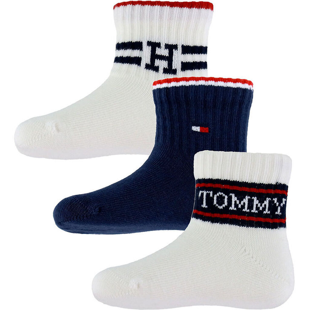 Tommy Hilfiger Strømper - 3-pak - Tommy Original