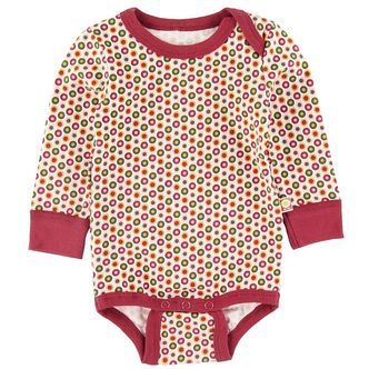 Katvig Body l/æ - Rød m. Æbler