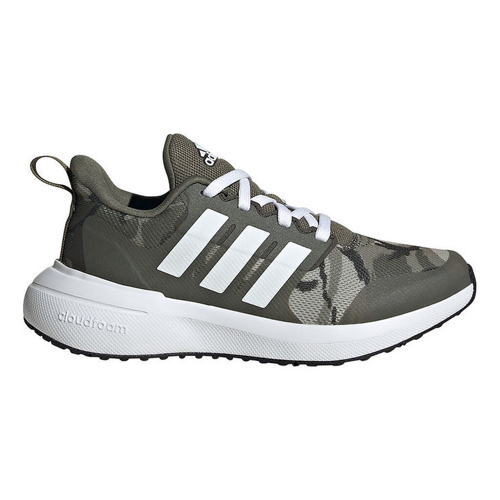 adidas Performance Sko - FortaRun 2.0 K - Armygrøn/Hvid