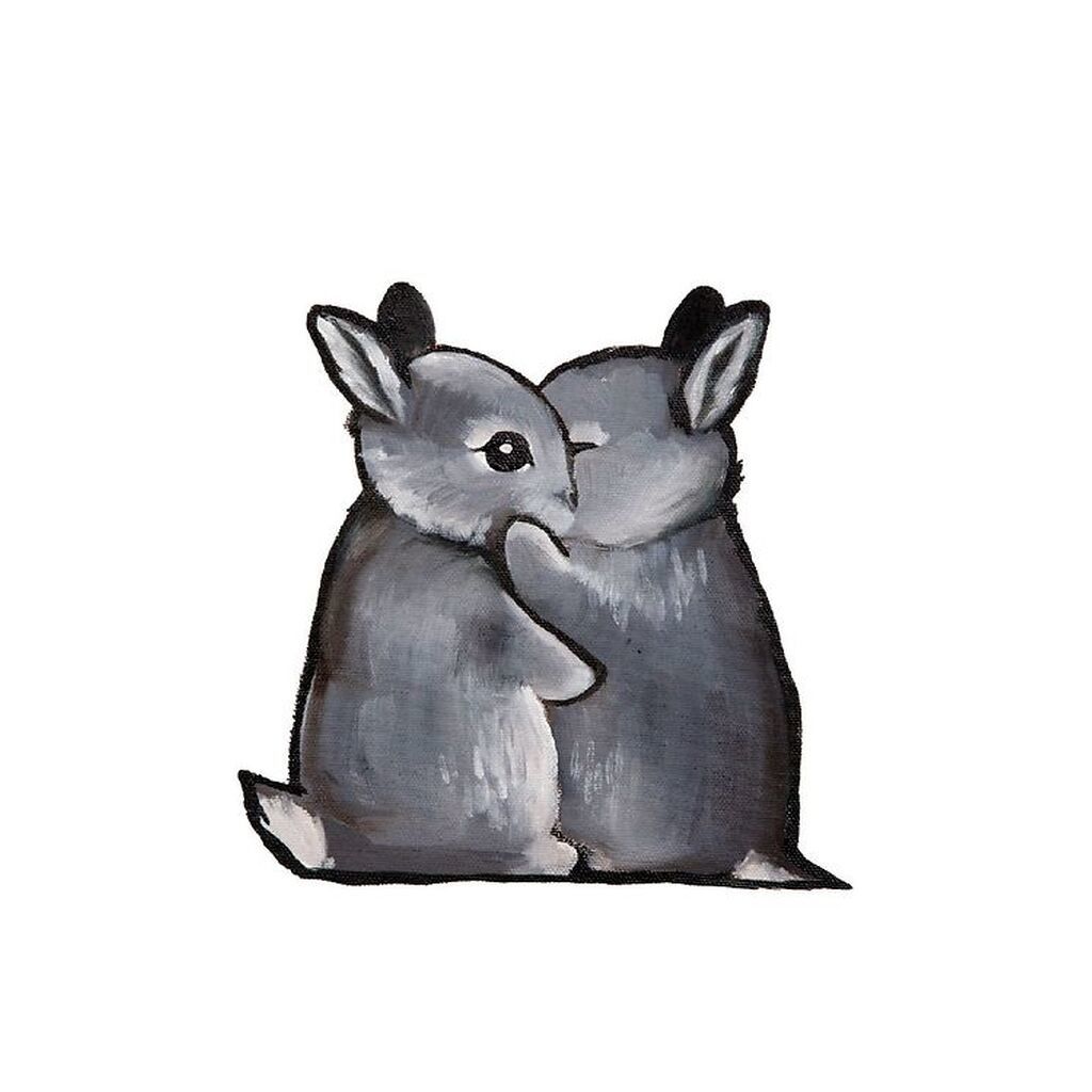 Citatplakat Plakat - A3 - Sweet Bunnies