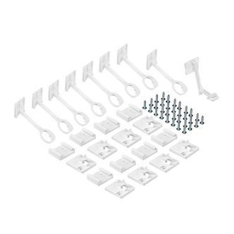 Reer Skuffelås - 8 Stk - Hvid